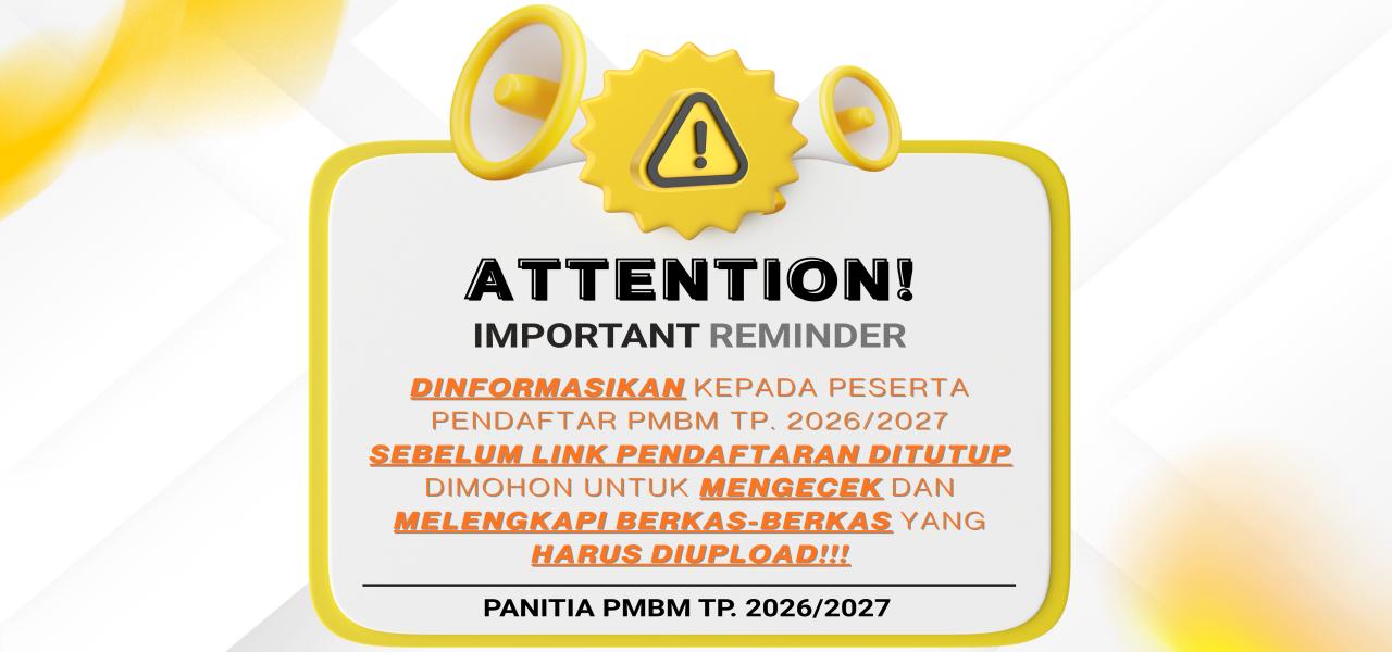 INFORMASI PENTING